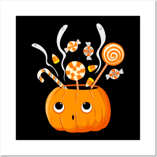 Halloween Pumpkin Posters and Art